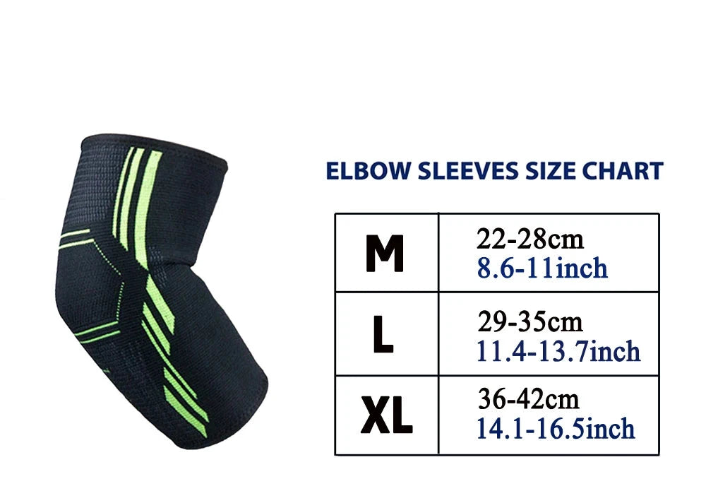 Elbow Support Elastic Gym Sport Elbow Protective Pad Absorb Sweat Sport Basketball Volleyball Tennis Arm Sleeve Elbow Brace