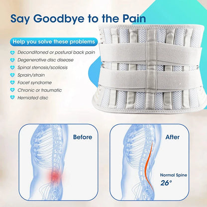 Lumbar Back Support Belt Relief