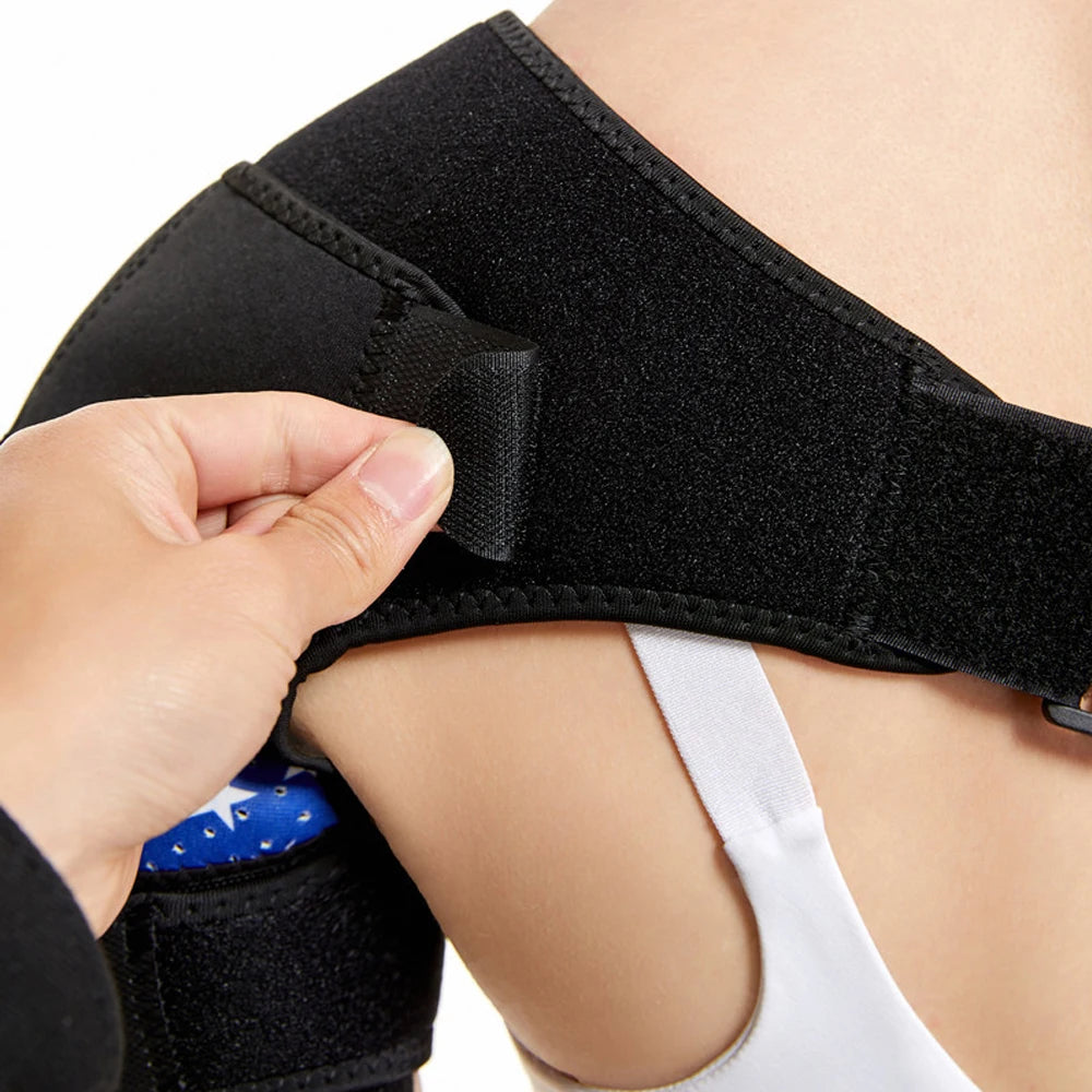 Shoulder Support Brace for Men Women, Adjustable Shoulder Brace for Torn Rotator Cuff, Tendonitis, Dislocation,AC Joint,Bursitis