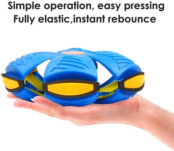 Magic Deformation and Flying Saucer Ball